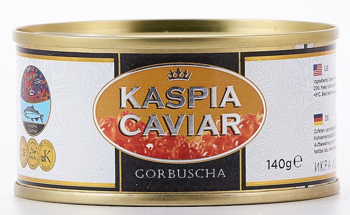 Ікра Червона Kaspia Caviar 140гр