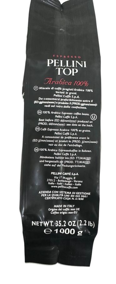 Кава Pellini Top 1кг