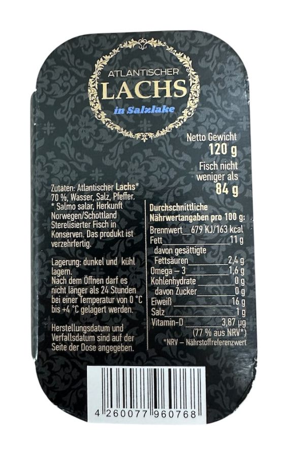 Лосось 120гр Zarendom