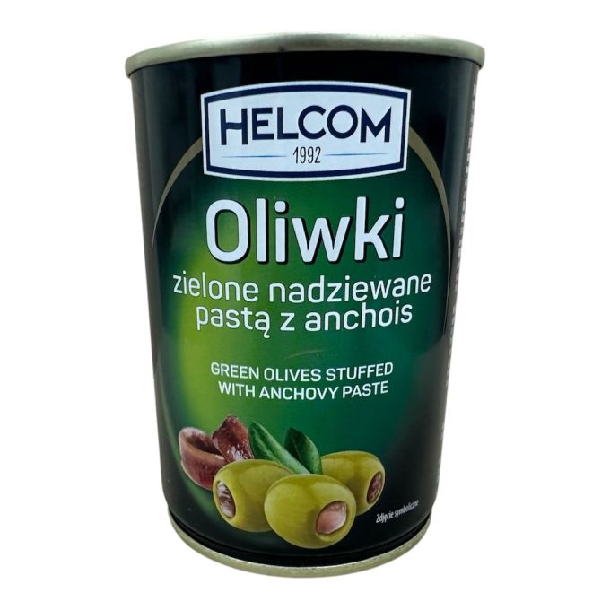 Оливки фаршеровані анчоусами Helcom 280г